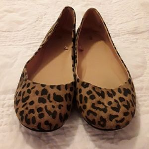 Leopard Print Flats
